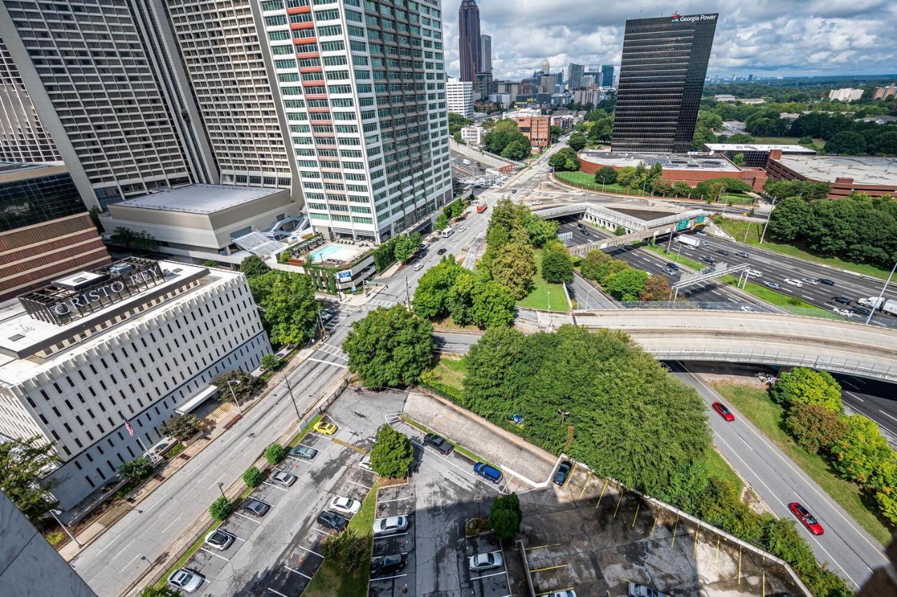 Atlanta Downtown! City View! Paid Onsite Parking Lm405 Exteriör bild
